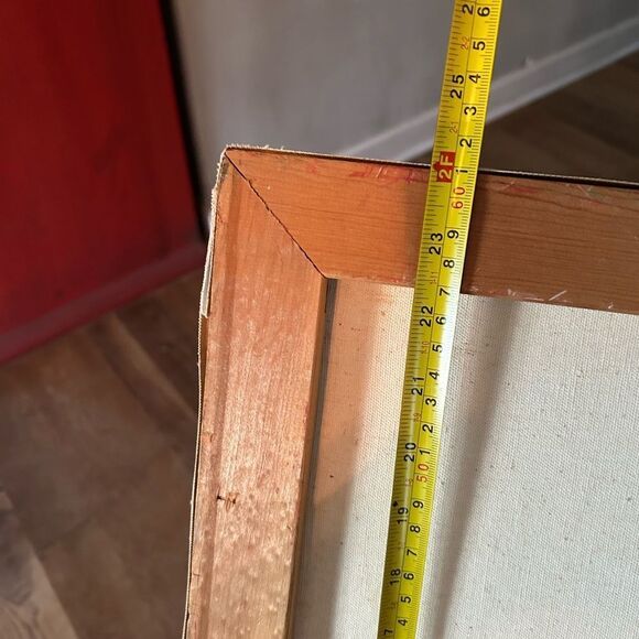 Gorgeous original vintage daisy oil painting signed Burt 24 x 20 - Picture 8 of 8